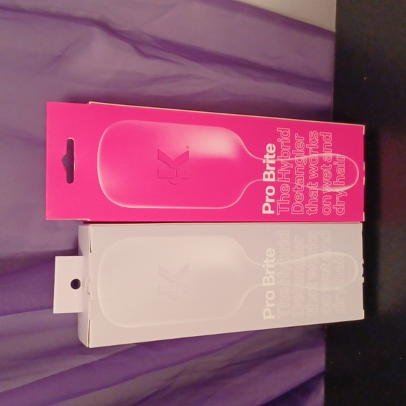 2 New Pro Brite The Knot Dr. Conair Wet & Dry Detangler Brushes - Picture 2 of 3